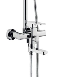 Душевая стойка Haiba HB2402 хром